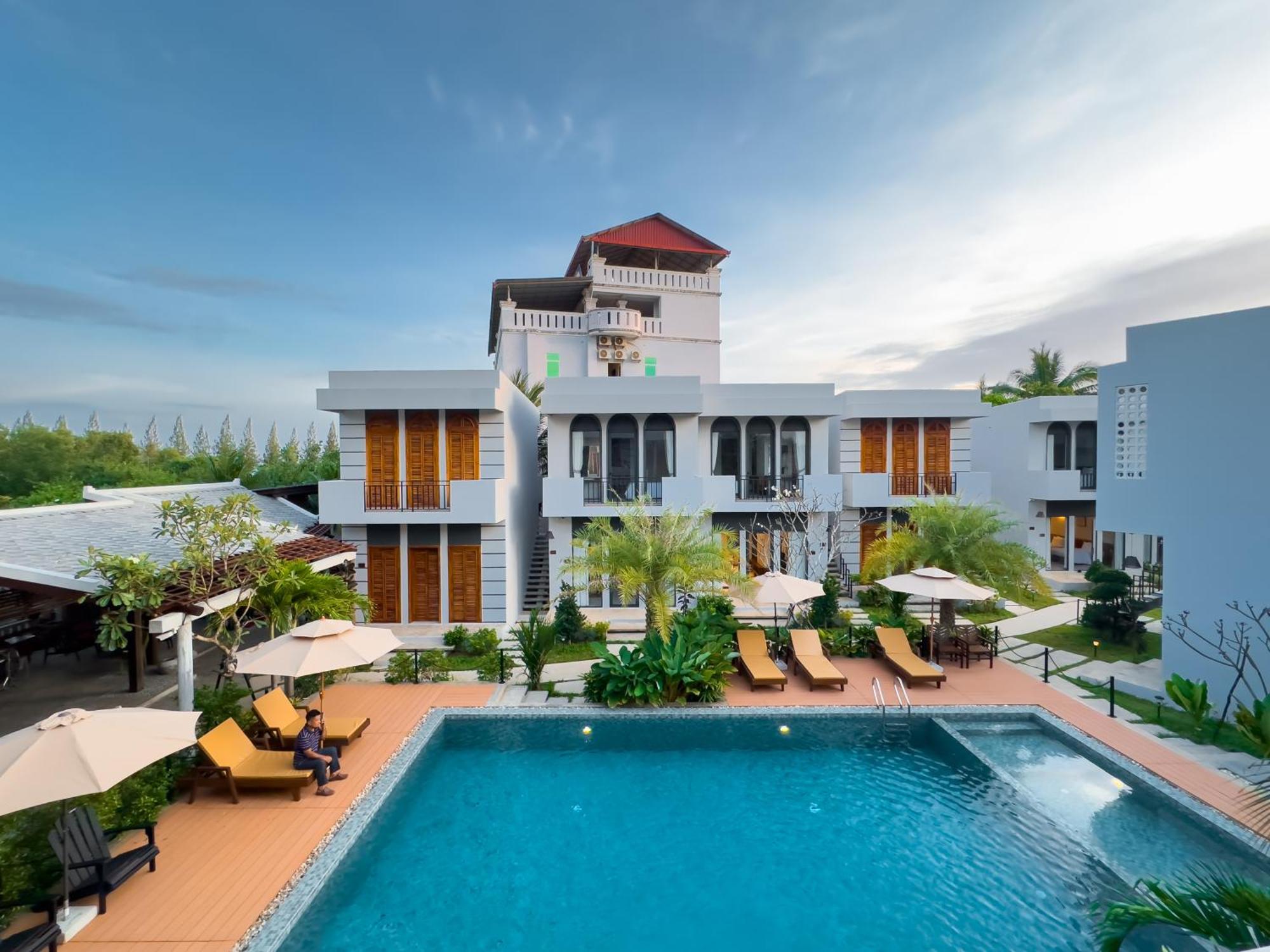 Hotel The R&B Boutique Kampot Exterior foto